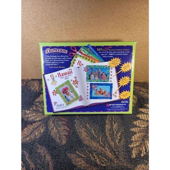 Easy Scrapbooking DIY Frames 2005 Calendar Kit- NIB - Picture 3 of 7